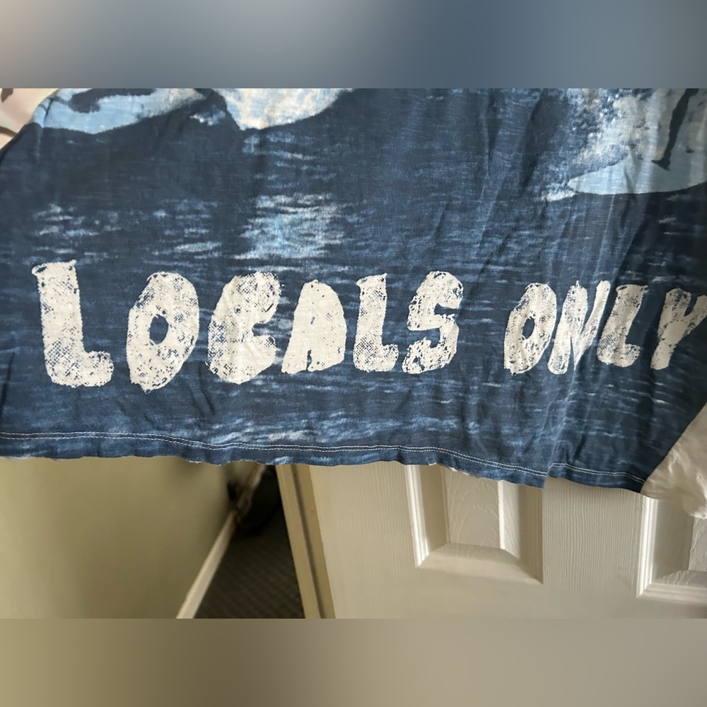 Locals Only surf t-shirt.
